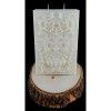 ANTİK DESENLİ MUM 8 cm x 14 cm x 22 cm