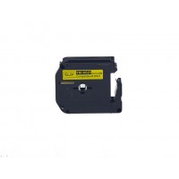 PRINTPEN BROTHER P-Touch M09-K621 M-TAPE SARI KAGIT ETIKETE SIYAH (9mm x 8m)
