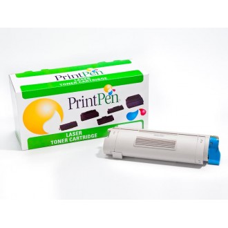 PRINTPEN OKI C5600 Cyan (43381923) (2K)