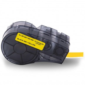 BRADY M21-500-595-YL ETIKET KASETI SARI ÜZERI SİYAH Chipli (12,7mm x 6,4m) BRADY M21-500-595-YL ETIKET KASETI SARI ÜZERI SİYAH Chipli (12,7mm x 6,4m)