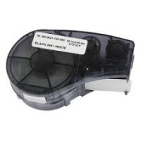BRADY M21-750-595-WT ETIKET KASETI BEYAZ ÜZERI SIYAH (19,1mm x 6,4m) Muadil