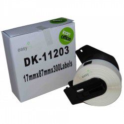 BROTHER P Touch DK Serisi DK11203  300 Adet Rulo 17mm 87mm Muadil