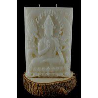 BUDDHA VİTARKA MUM 8 cm x 14 cm x 22 cm