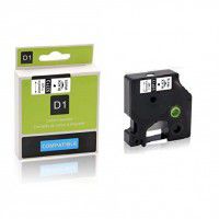 DYMO D1 Serisi Beyaz Etikete Siyah 53713 24mmx7M 