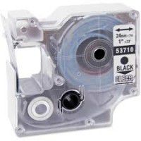 DYMO D1 Serisi Seffaf Etikete Siyah 53710 24mmx7M 
