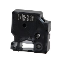 DYMO D1 Serisi Siyah Etikete Beyaz 45811 19mmx7M 