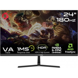 Gameon GOPRO24180VA 24" 1 MS 180 Hz HDMI+DP Adaptive-Sync 3 FHD Gaming Monitör