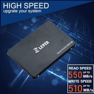 LEVEN JS600 2.5 '' SSD 480GB Dahili Katı Hal Sürücüsü, Laptop ve PC Uyumlu
