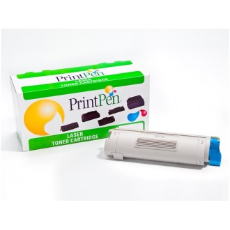 OKI C5650 C5750 43872323 MAVİ MUADİL TONER